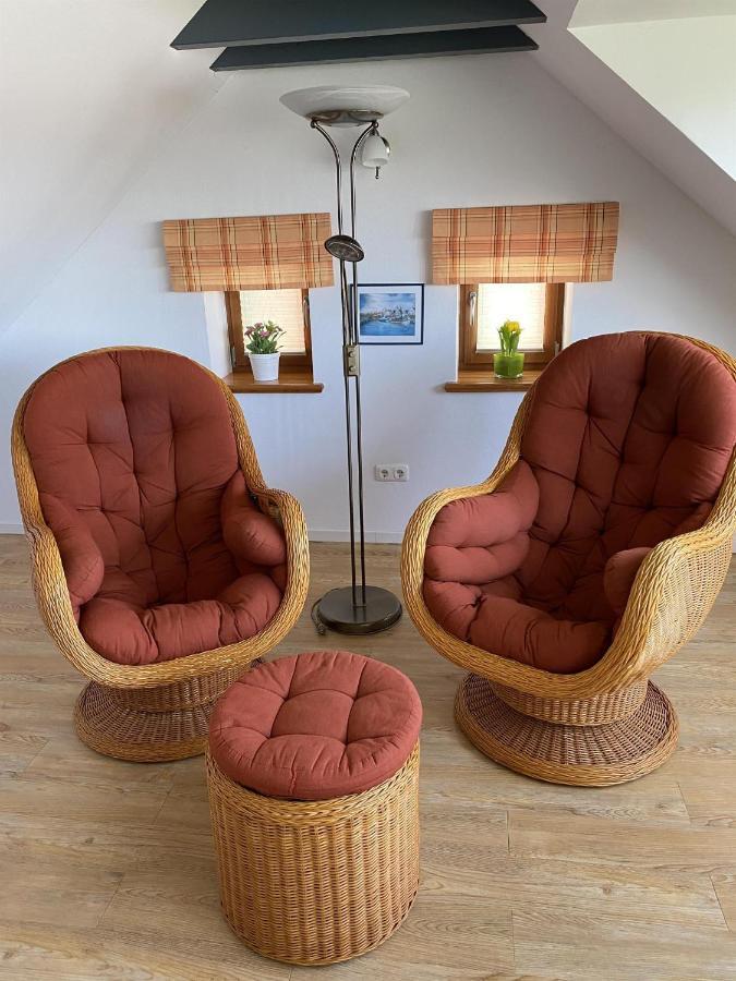 Oltmanns Ferienhaus Bummert Am Hafen 글레트지일 외부 사진