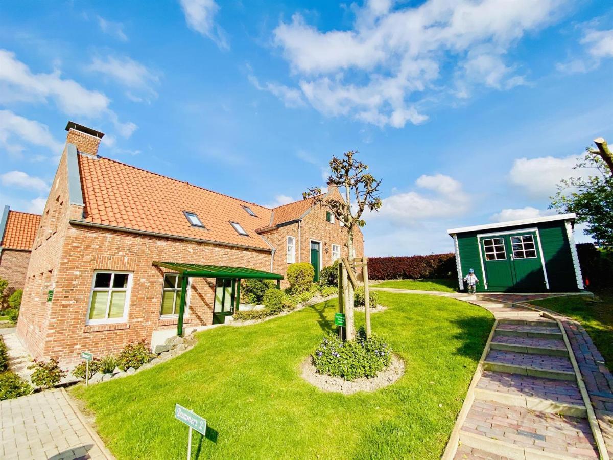 Oltmanns Ferienhaus Bummert Am Hafen 글레트지일 외부 사진