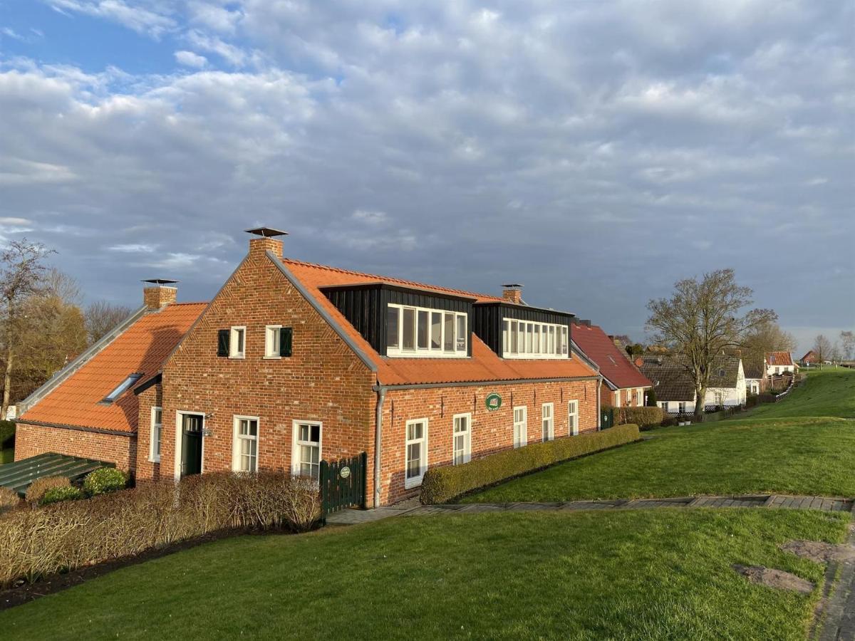 Oltmanns Ferienhaus Bummert Am Hafen 글레트지일 외부 사진