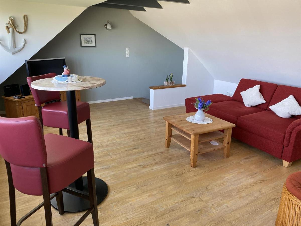 Oltmanns Ferienhaus Bummert Am Hafen 글레트지일 외부 사진