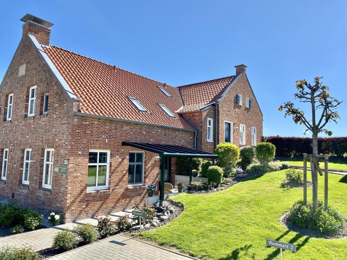 Oltmanns Ferienhaus Bummert Am Hafen 글레트지일 외부 사진