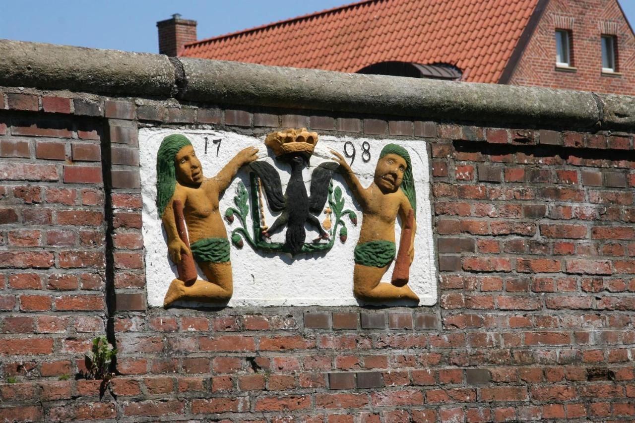 Oltmanns Ferienhaus Bummert Am Hafen 글레트지일 외부 사진